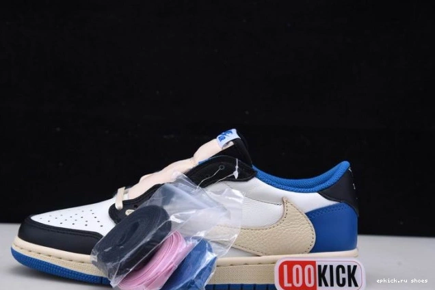 Cheap 1 Scott x Design Jordan x Travis Retro DM7866-140 Air Fragment Low 0627
